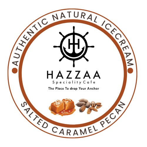 PECAN SALTED CARAMEL ICE CREAM