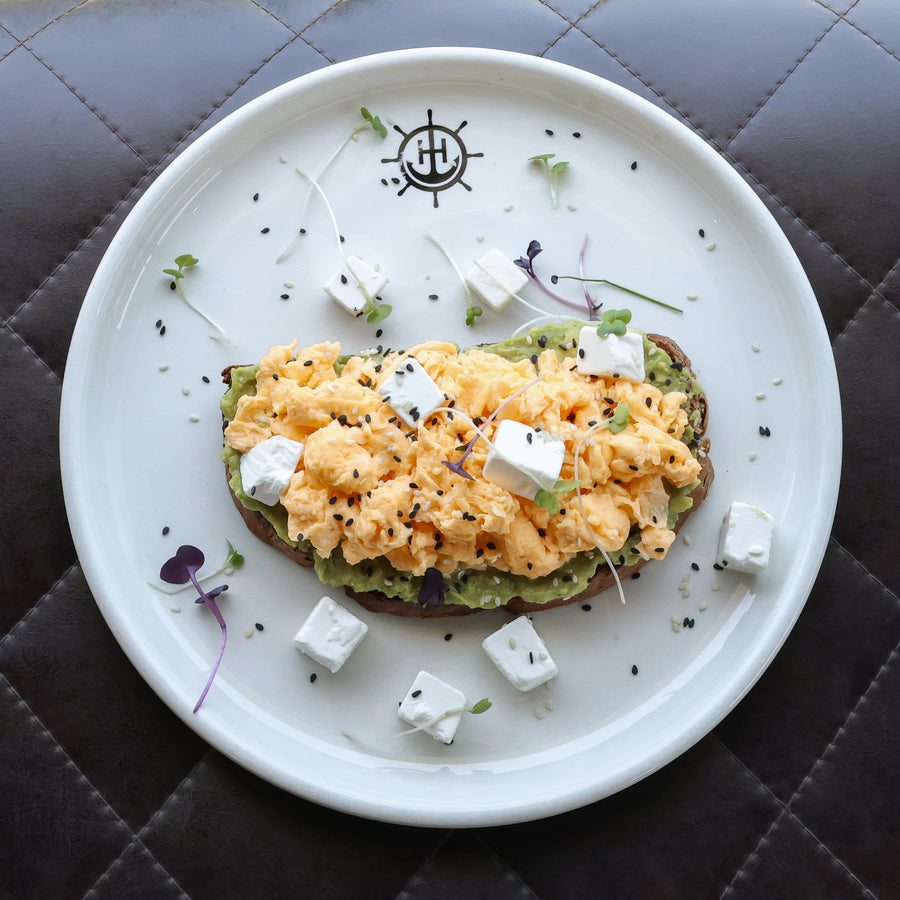 Avocado Toast w/scrambled egg