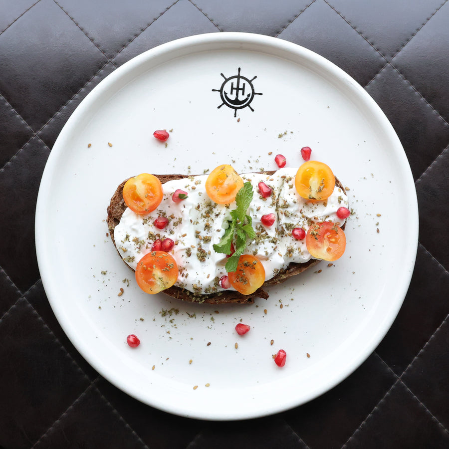 Labneh Zattar Toast