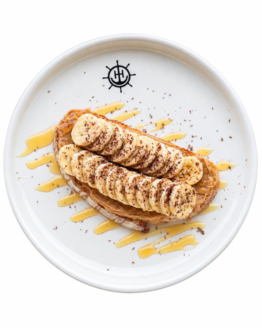 Banana chocolate toast