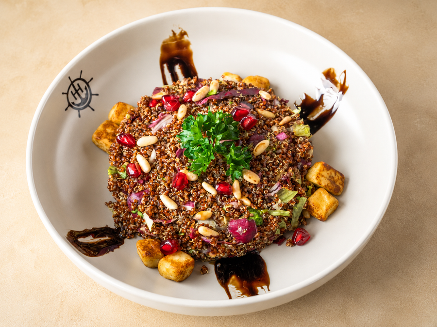 Halloumi Quinoa Salad