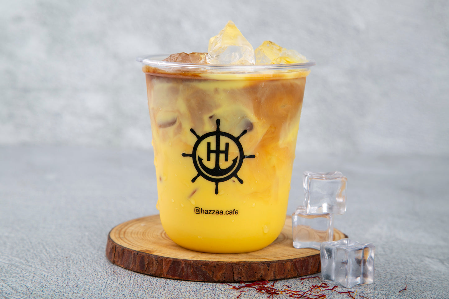 Ice Saffron Latte